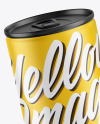 Matte Drink Can Mockup