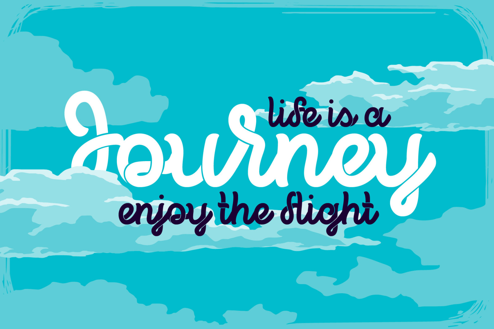 Propeller font + illustration Propeller font + illustration