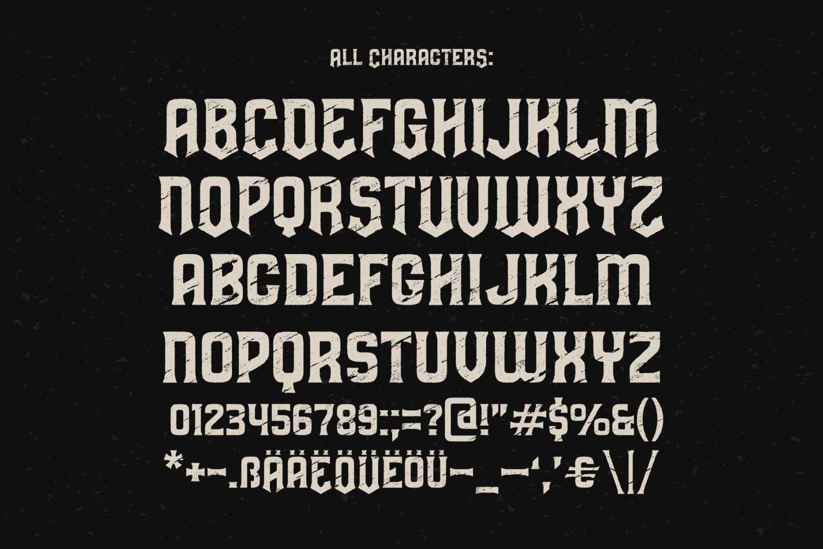 Predators Cuspid font Predators Cuspid font
