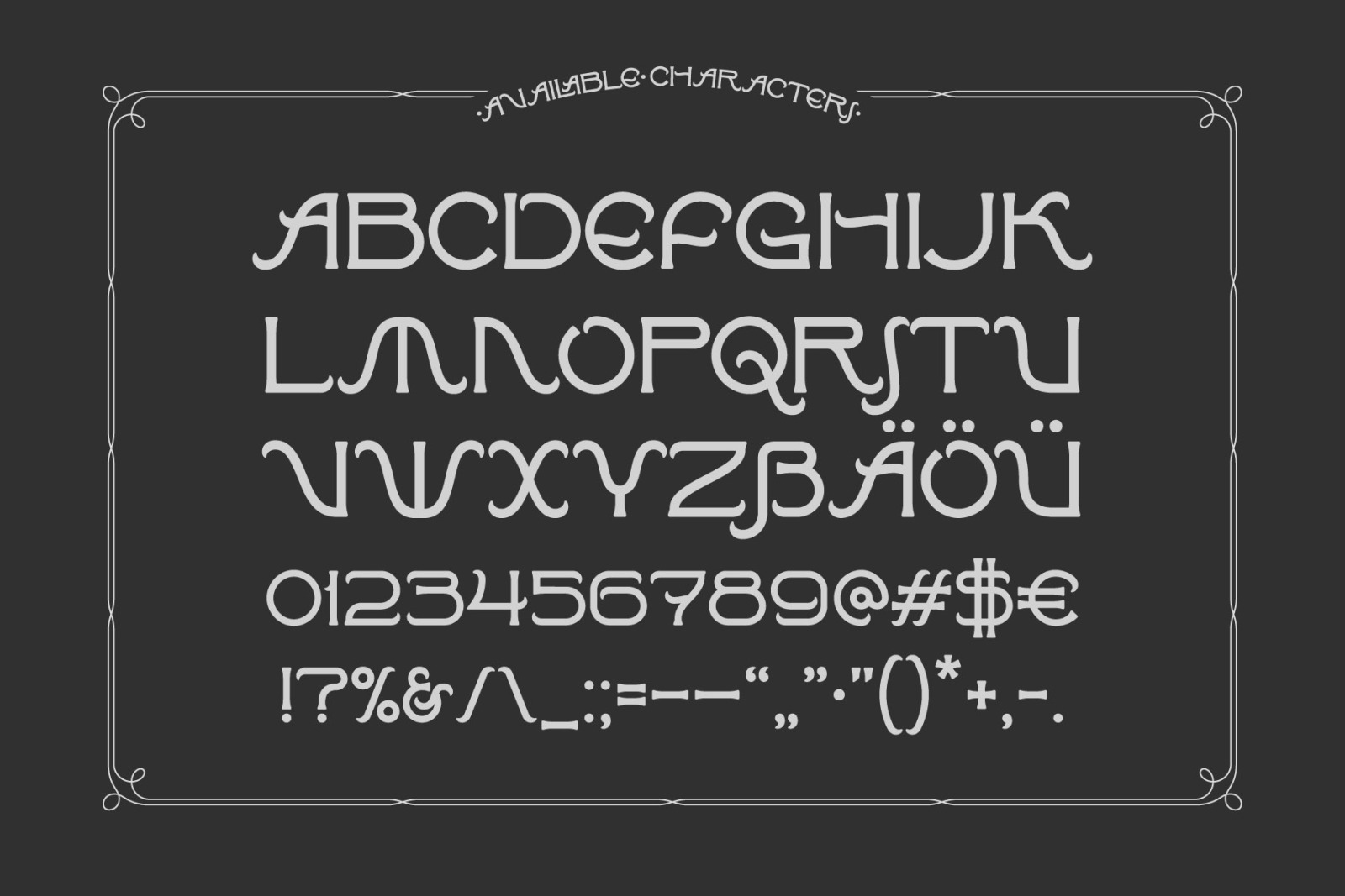 Affair Typeface & Graphics Affair Typeface & Graphics