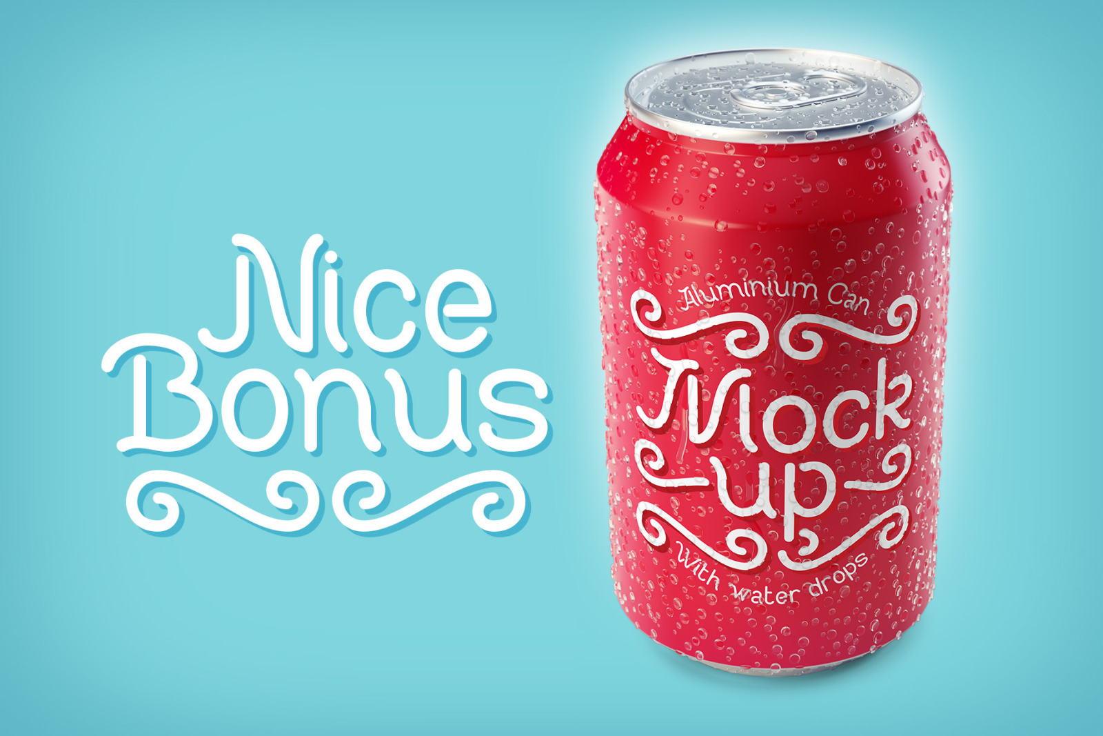 Sweet & Fresh font with Mockup Sweet & Fresh font with Mockup