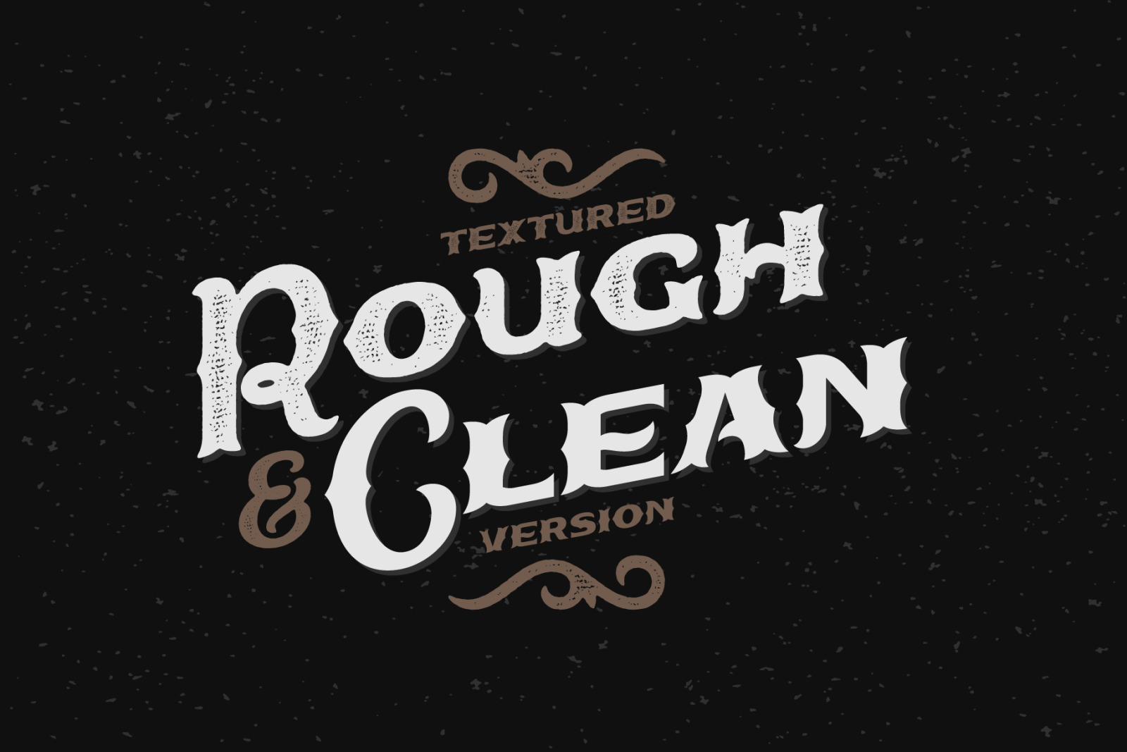 True Black typeface True Black typeface