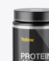 Matte Protein Jar Mockup