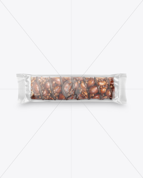 Snack Bar With Nuts Mockup