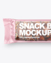 Snack Bar With Nuts Mockup