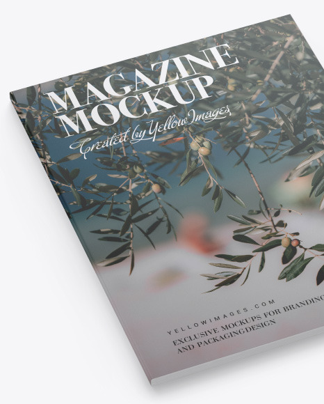 Matte Magazine Mockup