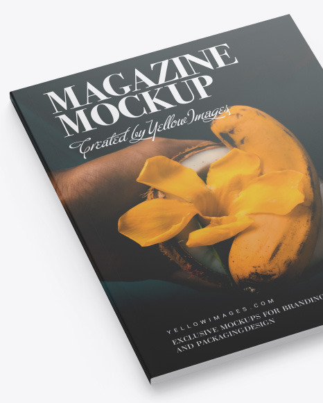 Matte Magazine Mockup