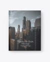 Hardcover Book w/ Textured Cover Mockup