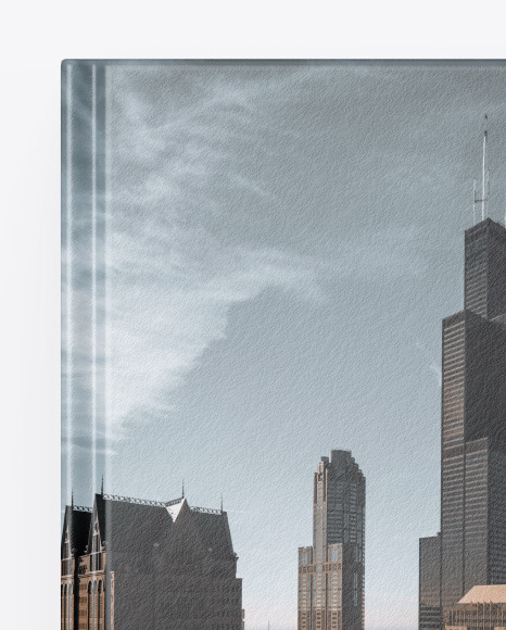 Hardcover Book w/ Textured Cover Mockup