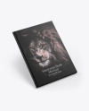 Hardcover Book w/ Textured Cover Mockup