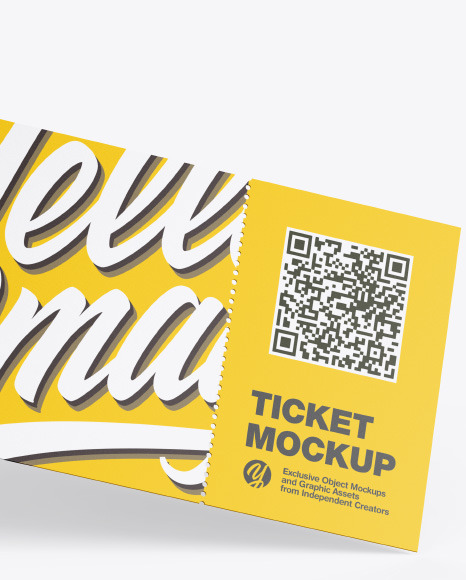 Ticket Mockup