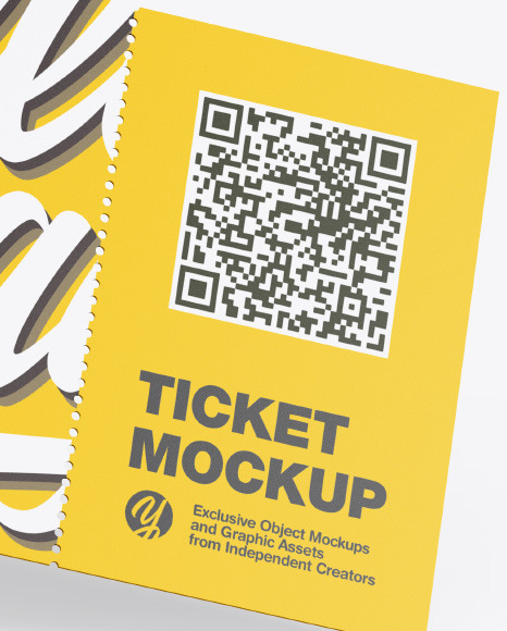 Ticket Mockup