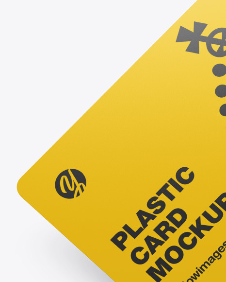 Plastic Card Mockup