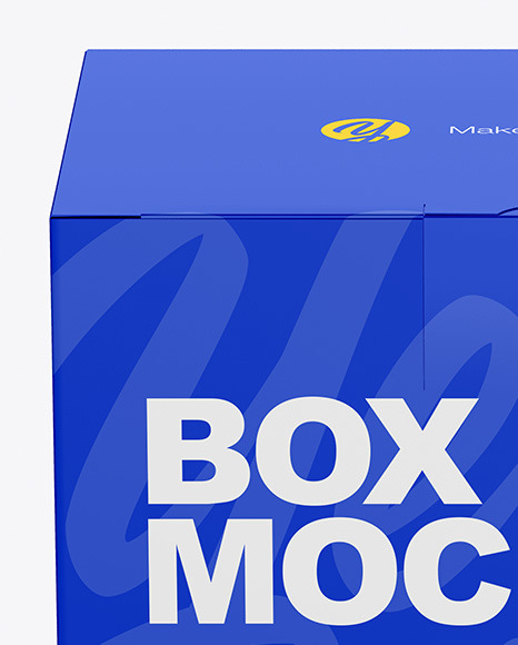 Paper Box Mockup