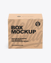 Kraft Box Mockup