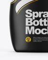 Matte Spray Bottle Mockup