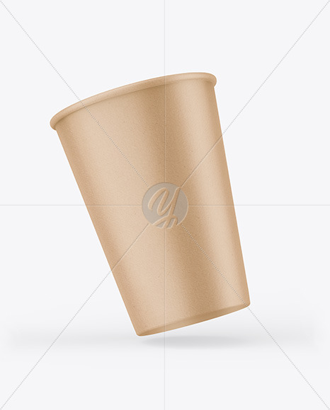 Kraft Coffee Cup Mockup