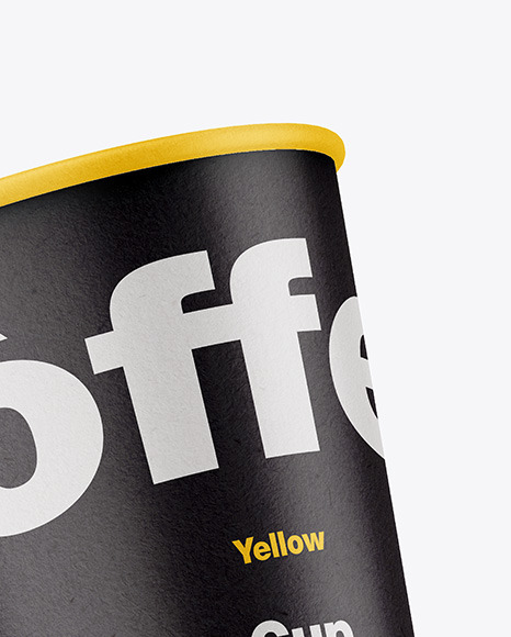 Kraft Coffee Cup Mockup