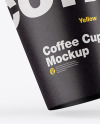 Kraft Coffee Cup Mockup