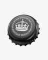 Glossy Bottle Cap Mockup