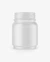 Matte Plastic Pills Bottle Mockup