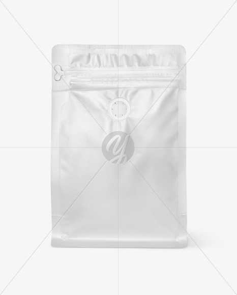 Matte Coffee Bag Mockup