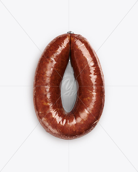 Dark Krakowska Sausage Mockup