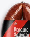 Dark Krakowska Sausage Mockup