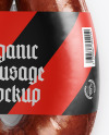 Dark Krakowska Sausage Mockup