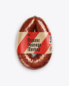 Dark Krakowska Sausage Mockup