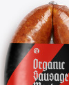 Krakowska Sausage Mockup