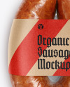 Krakowska Sausage Mockup