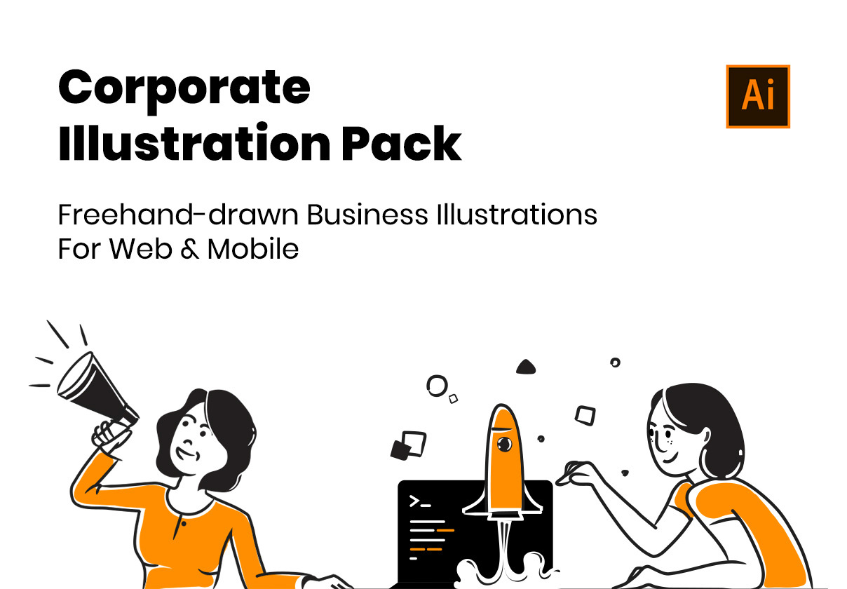 Corporate Illustration Pack-01 Corporate Illustration Pack-01