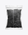 Matte Bag With Black Nachos Mockup