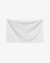 Textile Fabric Banner Mockup