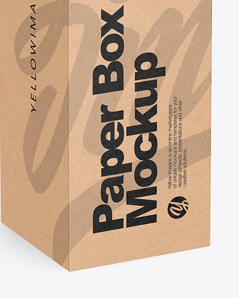 Kraft Box Mockup