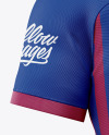 Men’s Soccer Jersey Mockup - Back View