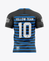 Men’s Soccer Jersey Mockup - Back View