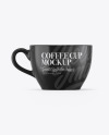 Glossy Coffee Cup Mockup