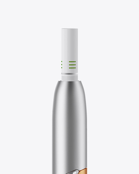 Matte Metallic Smoking Device Mockup