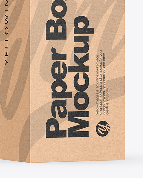 Kraft Box Mockup