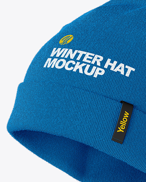 Winter Hat Mockup