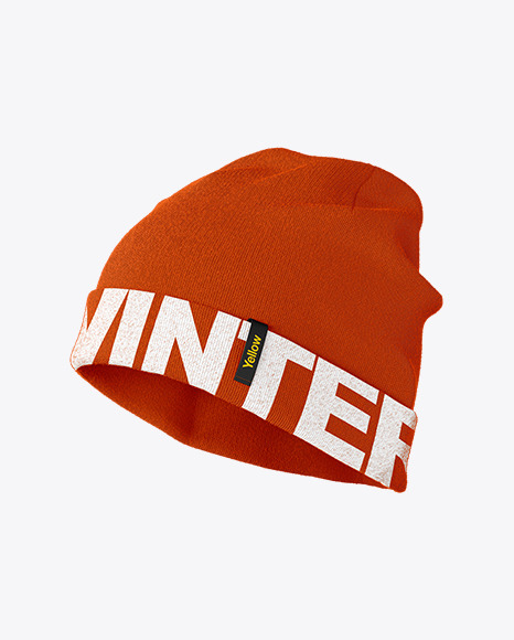 Winter Hat Mockup