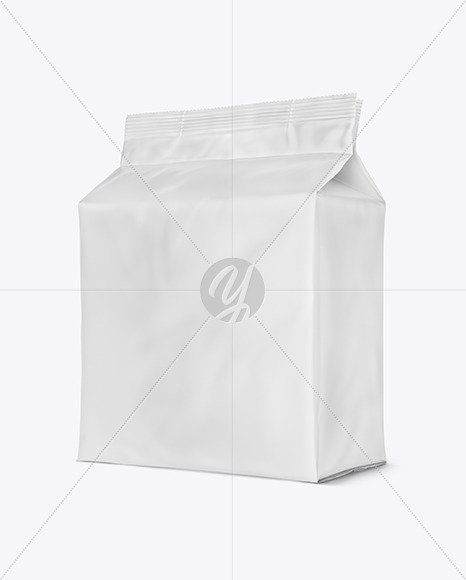 Matte Bag with Coffee Capsules Mockup