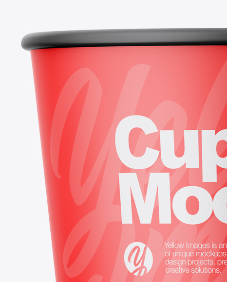 Matte Cup Mockup