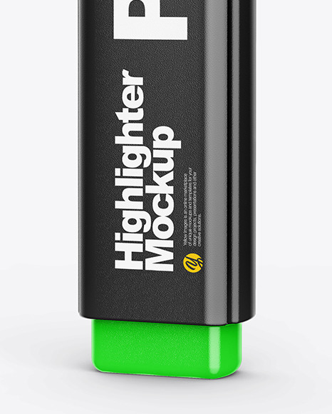 Highlighter Pen Mockup