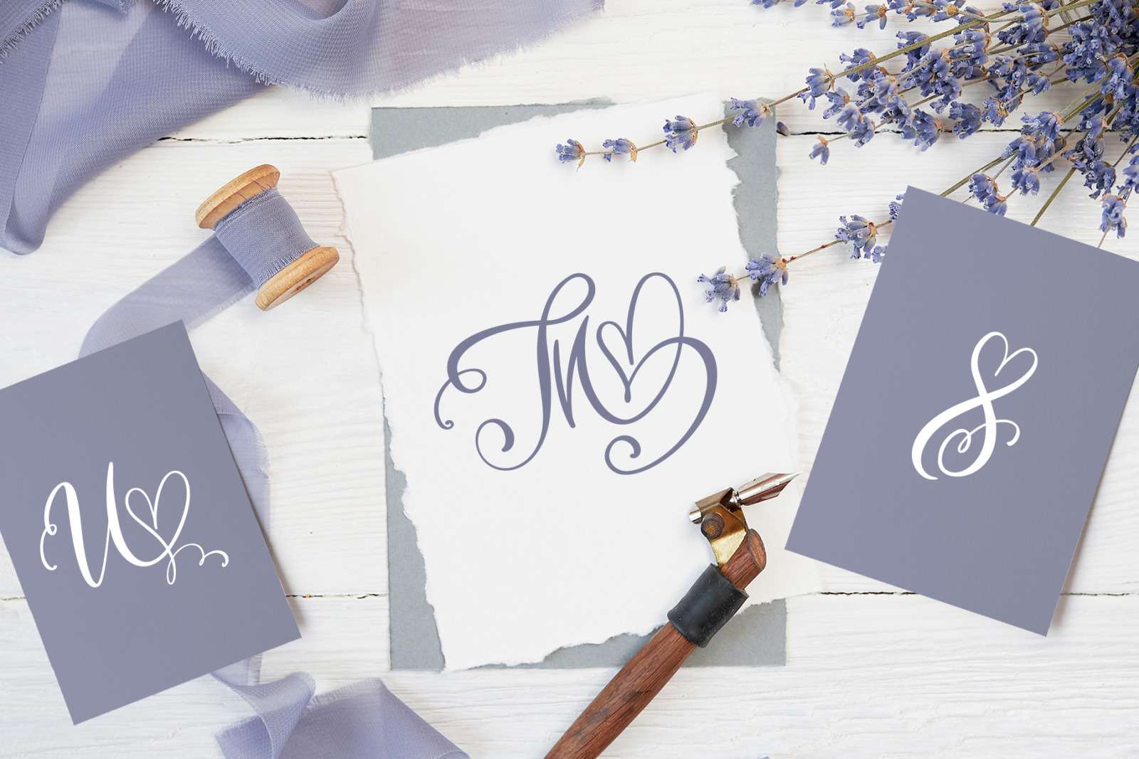 Initial Valentine Font Initial Valentine Font
