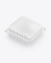 Plastic Food Tray Mockup