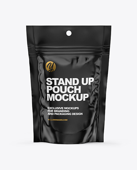 Glossy Vacuum Pouch Mockup