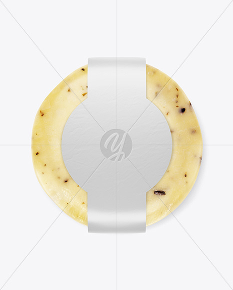 Cheese Wheel with Olives Mockup Cheese Wheel with Olives Mockup